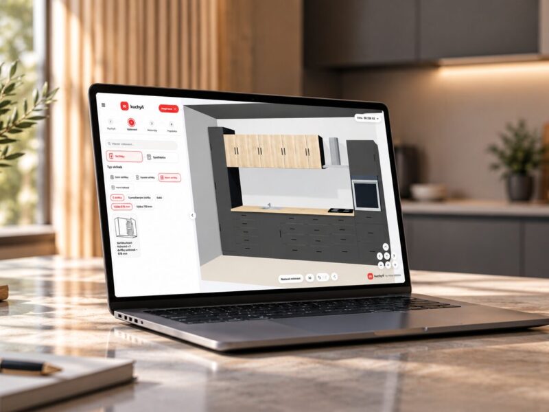 Modern Kitchen Design Workspace